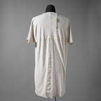 BORIS BIDJAN SABERI ボリス ビジャン サベリ / 23SS 美品 One Piece T-Shirt / 半袖Tシャツ / TS ONE PIECE-F035 / size XS ( FADED LIGHT GRAY)
