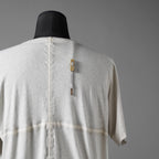 BORIS BIDJAN SABERI ボリス ビジャン サベリ / 23SS 美品 One Piece T-Shirt / 半袖Tシャツ / TS ONE PIECE-F035 / size XS ( FADED LIGHT GRAY)