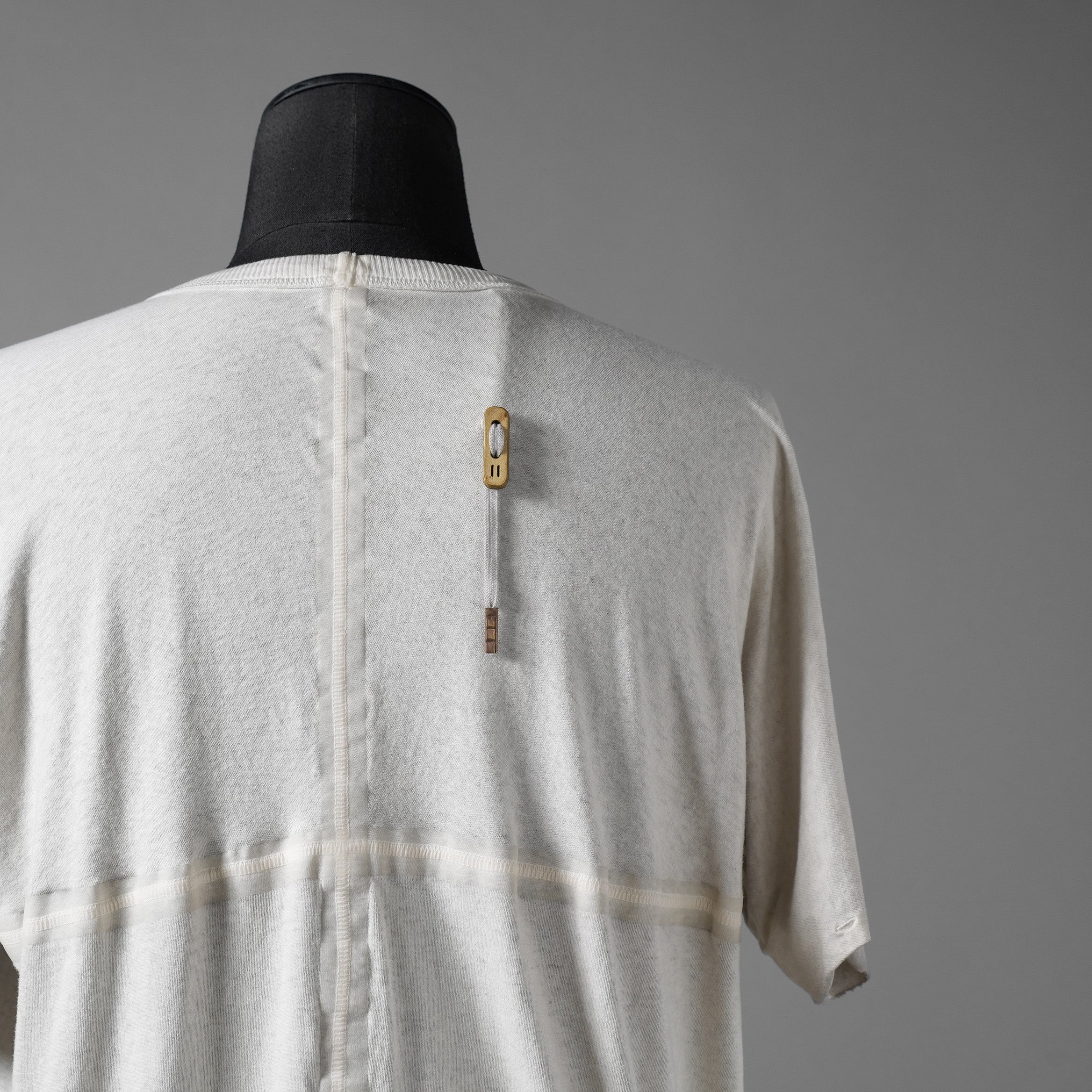 BORIS BIDJAN SABERI ボリス ビジャン サベリ / 23SS 美品 One Piece T-Shirt / 半袖Tシャツ / TS ONE PIECE-F035 / size XS ( FADED LIGHT GRAY)