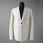 BORIS BIDJAN SABERI ボリスビジャンサベリ / 美品 24AW F1401M SUIT2 / RESIN DYED JACKET ジャケット / (LIGHT GRAY)