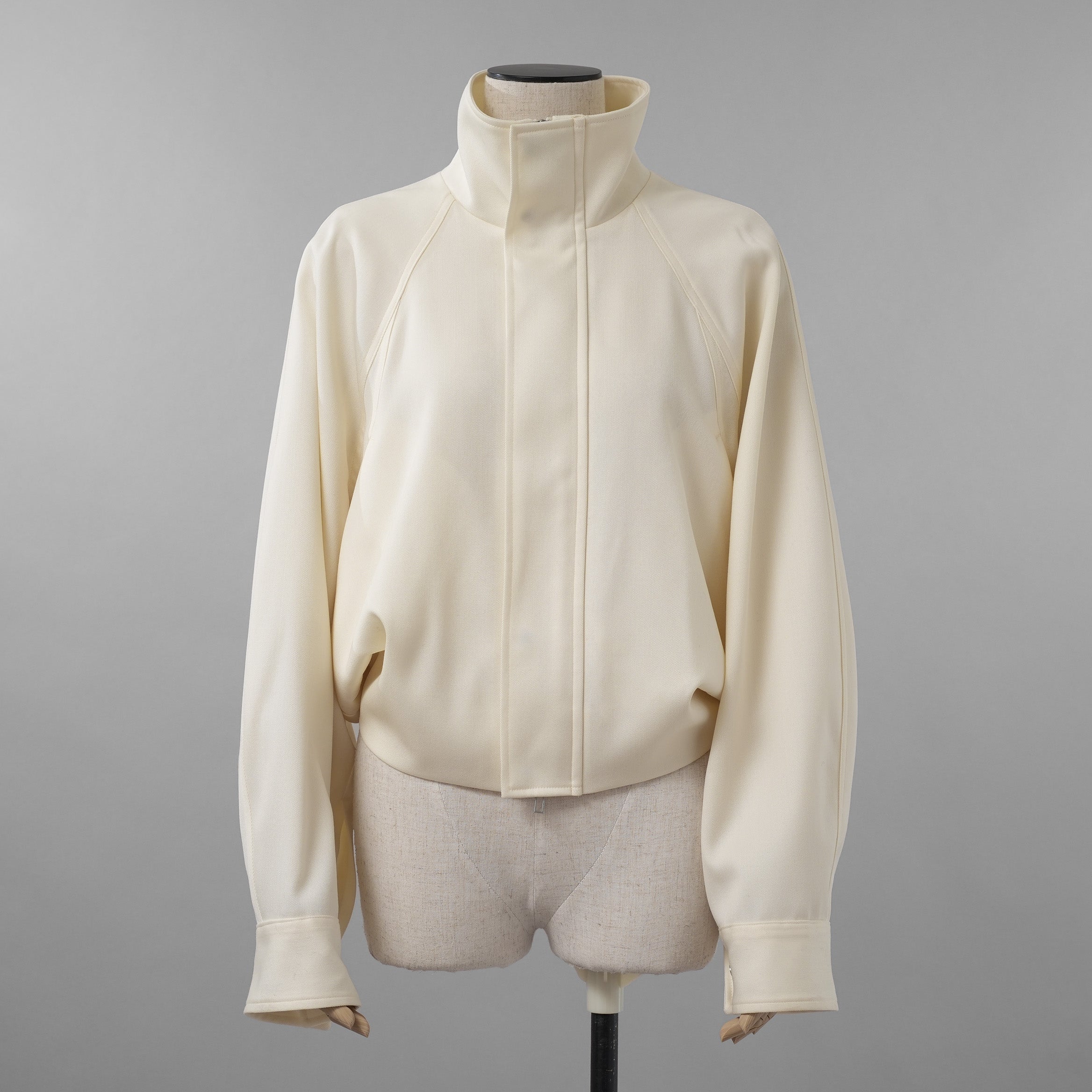 KANAKO SAKAI カナコ サカイ / 美品 24SS ウールボンバー ジャケット アウター / KS2401014 / size 36 (IVORYWHITE) レディース 352025-izm