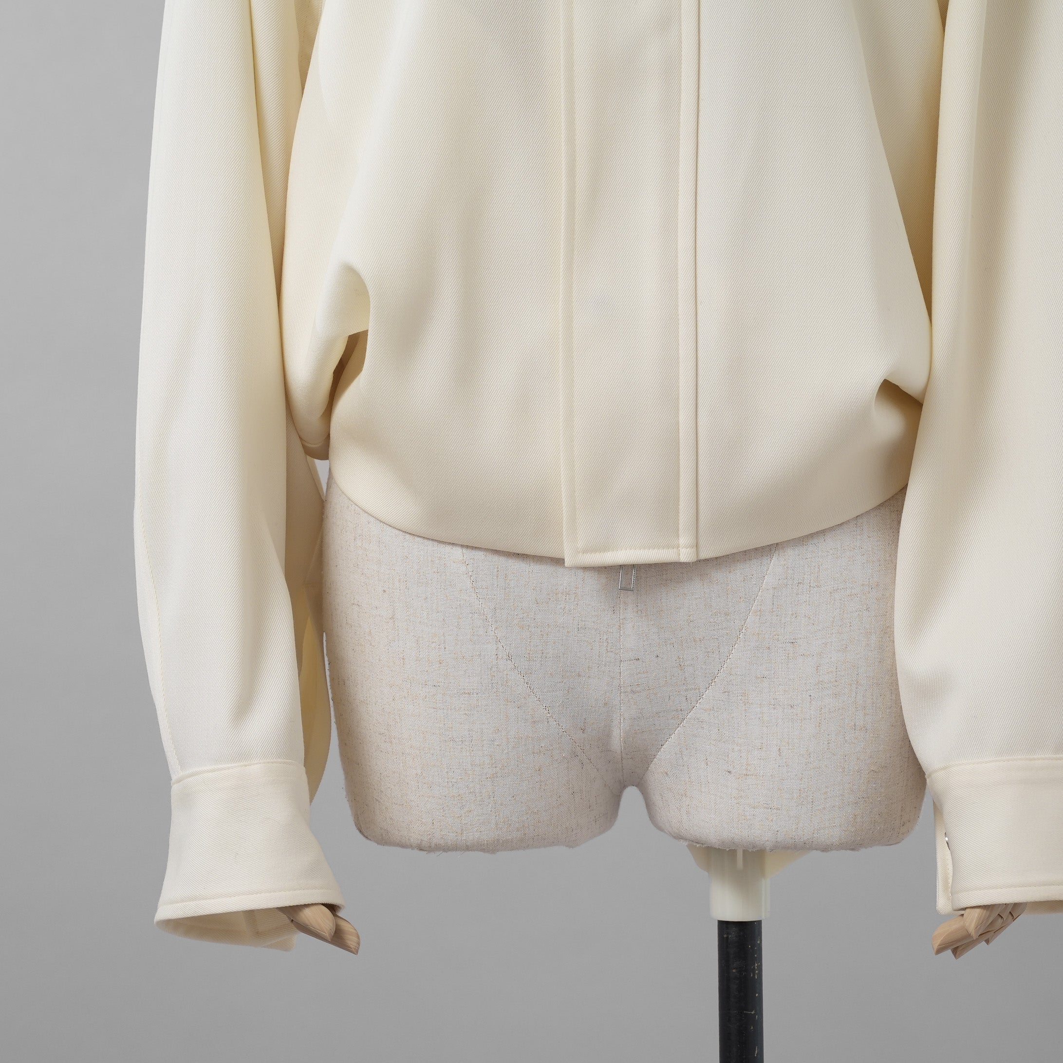 KANAKO SAKAI カナコ サカイ / 美品 24SS ウールボンバー ジャケット アウター / KS2401014 / size 36 (IVORYWHITE) レディース 352025-izm