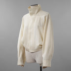 KANAKO SAKAI カナコ サカイ / 美品 24SS ウールボンバー ジャケット アウター / KS2401014 / size 36 (IVORYWHITE) レディース 352025-izm