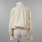 KANAKO SAKAI カナコ サカイ / 美品 24SS ウールボンバー ジャケット アウター / KS2401014 / size 36 (IVORYWHITE) レディース 352025-izm