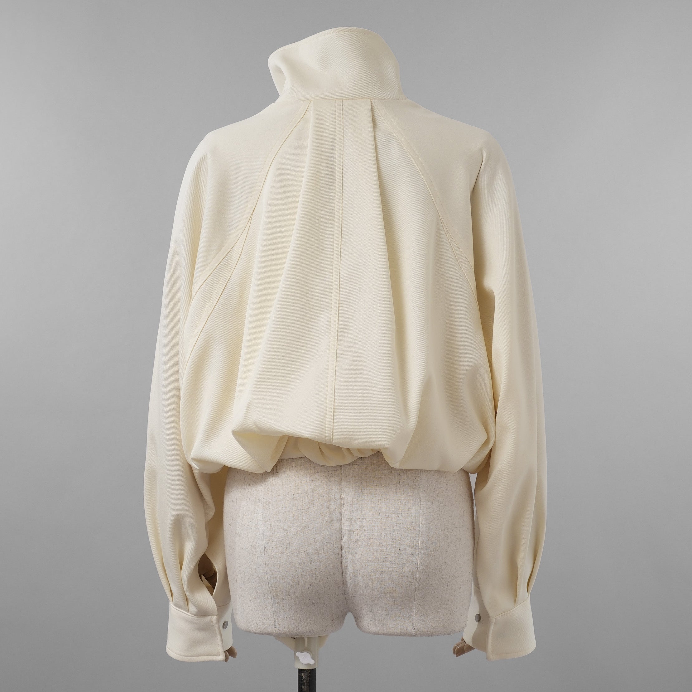 KANAKO SAKAI カナコ サカイ / 美品 24SS ウールボンバー ジャケット アウター / KS2401014 / size 36 (IVORYWHITE) レディース 352025-izm