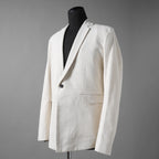 BORIS BIDJAN SABERI ボリスビジャンサベリ / 美品 24AW F1401M SUIT2 / RESIN DYED JACKET ジャケット / (LIGHT GRAY)