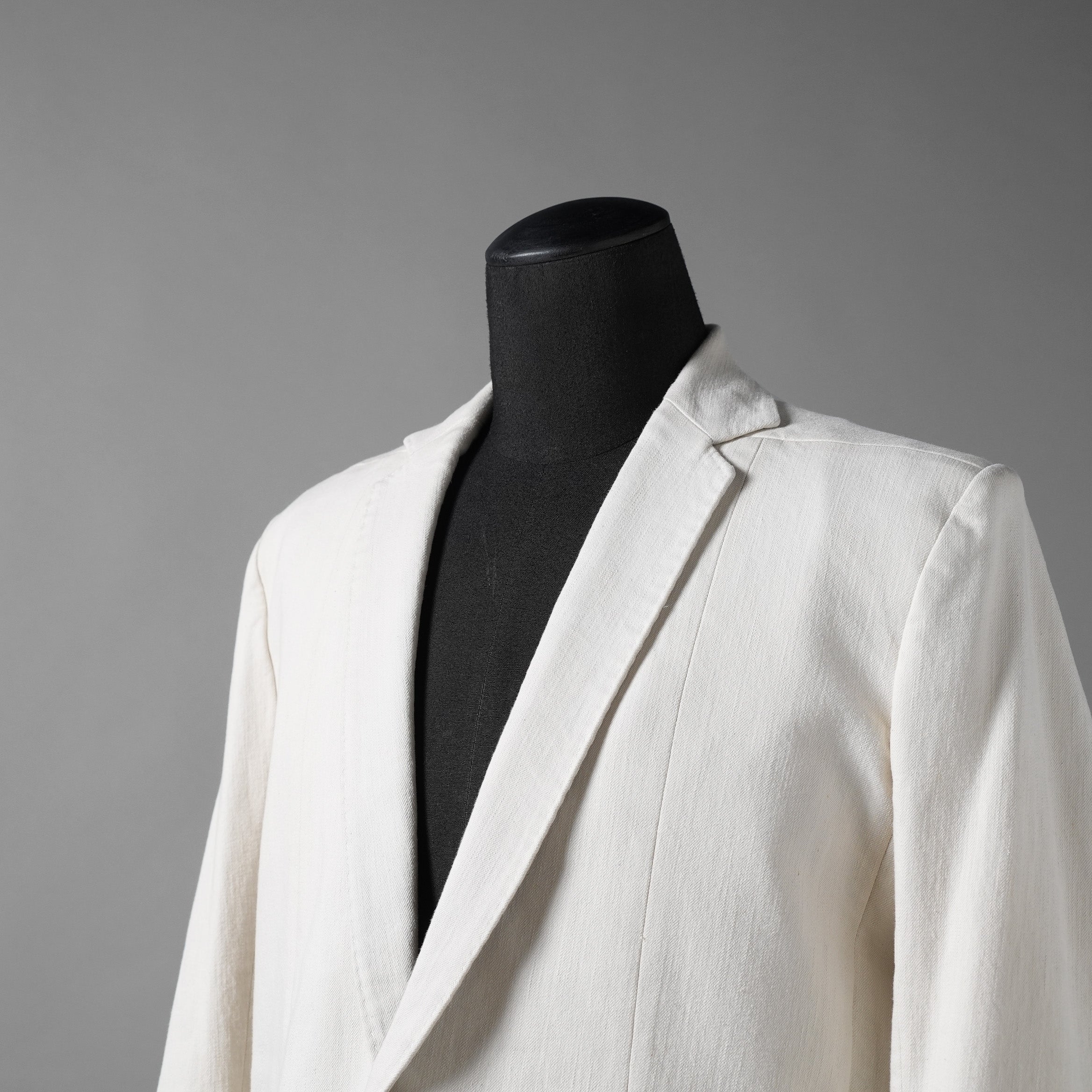 BORIS BIDJAN SABERI ボリスビジャンサベリ / 美品 24AW F1401M SUIT2 / RESIN DYED JACKET ジャケット / (LIGHT GRAY)