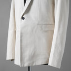 BORIS BIDJAN SABERI ボリスビジャンサベリ / 美品 24AW F1401M SUIT2 / RESIN DYED JACKET ジャケット / (LIGHT GRAY)