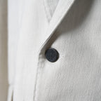 BORIS BIDJAN SABERI ボリスビジャンサベリ / 美品 24AW F1401M SUIT2 / RESIN DYED JACKET ジャケット / (LIGHT GRAY)