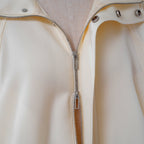 KANAKO SAKAI カナコ サカイ / 美品 24SS ウールボンバー ジャケット アウター / KS2401014 / size 36 (IVORYWHITE) レディース 352025-izm