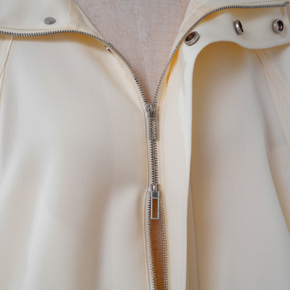 KANAKO SAKAI カナコ サカイ / 美品 24SS ウールボンバー ジャケット アウター / KS2401014 / size 36 (IVORYWHITE) レディース 352025-izm