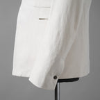 BORIS BIDJAN SABERI ボリスビジャンサベリ / 美品 24AW F1401M SUIT2 / RESIN DYED JACKET ジャケット / (LIGHT GRAY)