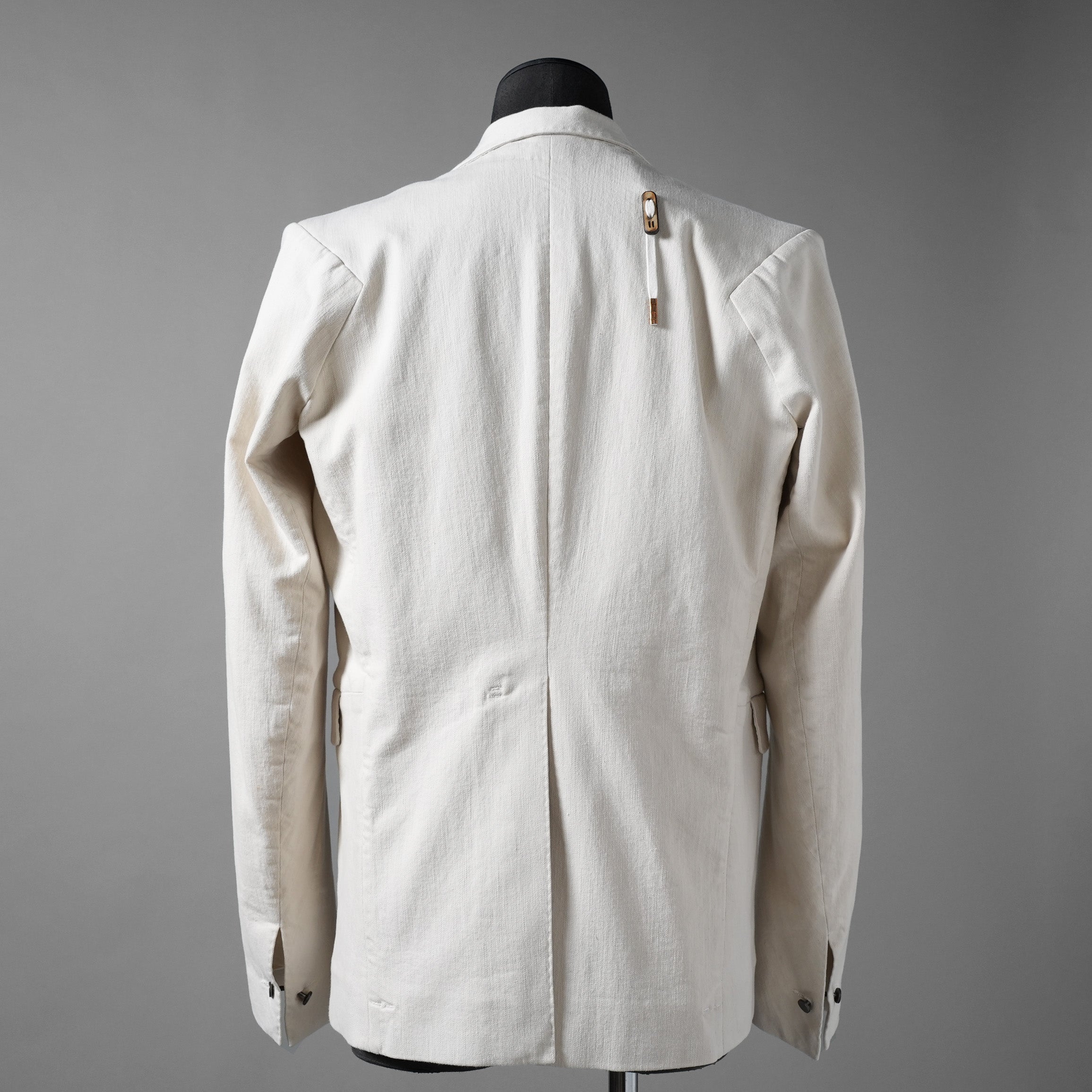 BORIS BIDJAN SABERI ボリスビジャンサベリ / 美品 24AW F1401M SUIT2 / RESIN DYED JACKET ジャケット / (LIGHT GRAY)
