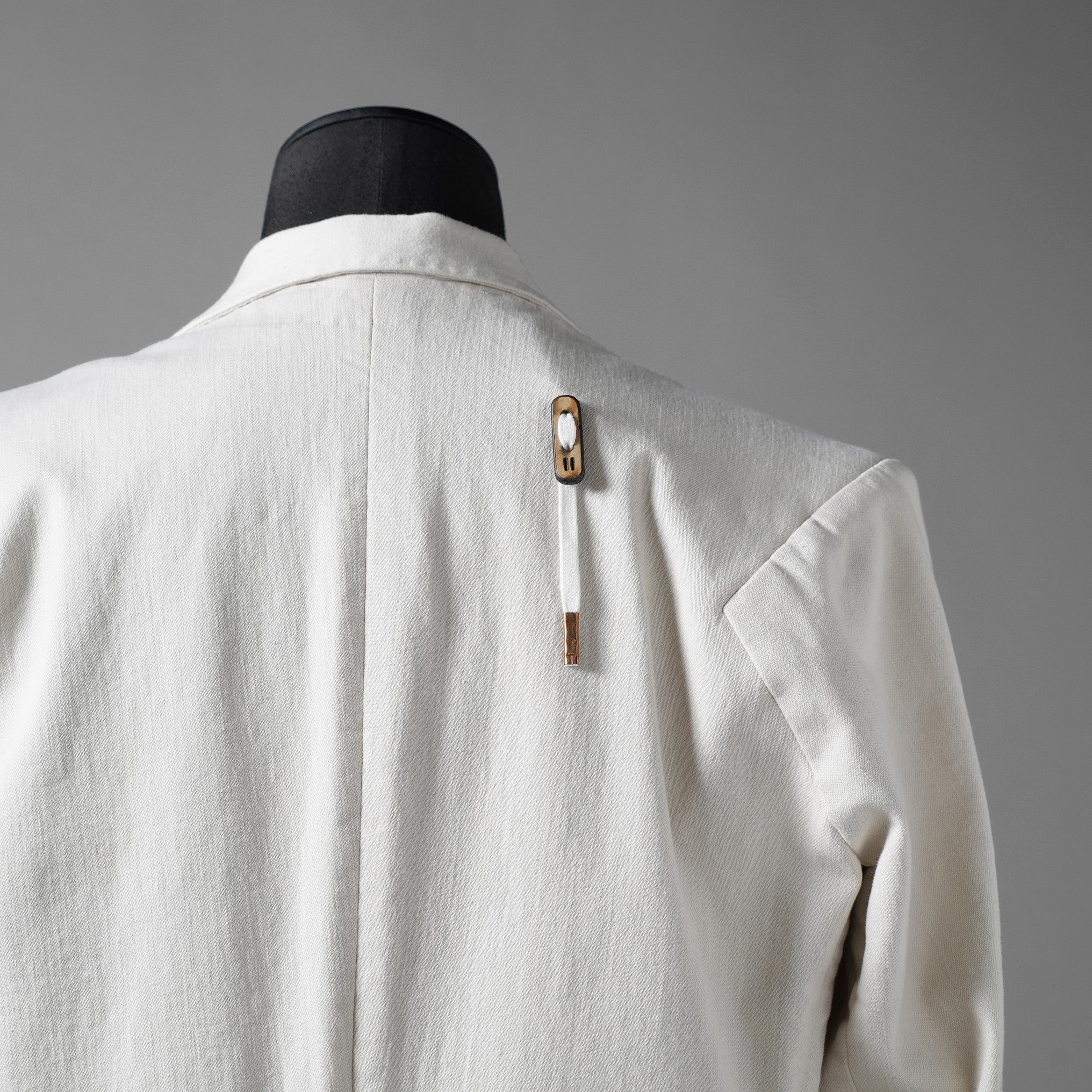 BORIS BIDJAN SABERI ボリスビジャンサベリ / 美品 24AW F1401M SUIT2 / RESIN DYED JACKET ジャケット / (LIGHT GRAY)