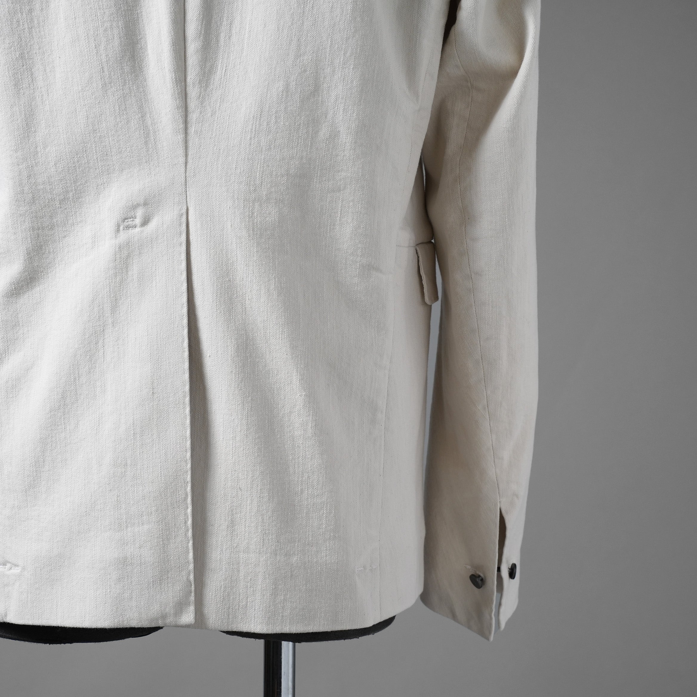 BORIS BIDJAN SABERI ボリスビジャンサベリ / 美品 24AW F1401M SUIT2 / RESIN DYED JACKET ジャケット / (LIGHT GRAY)
