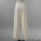 KANAKO SAKAI カナコ サカイ / 美品 24SS Wool Wide Trousers トラウザー スラックス パンツ / KS2401063 / size 36 (IVORYWHITE) レディース 352024-izm