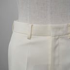KANAKO SAKAI カナコ サカイ / 美品 24SS Wool Wide Trousers トラウザー スラックス パンツ / KS2401063 / size 36 (IVORYWHITE) レディース 352024-izm