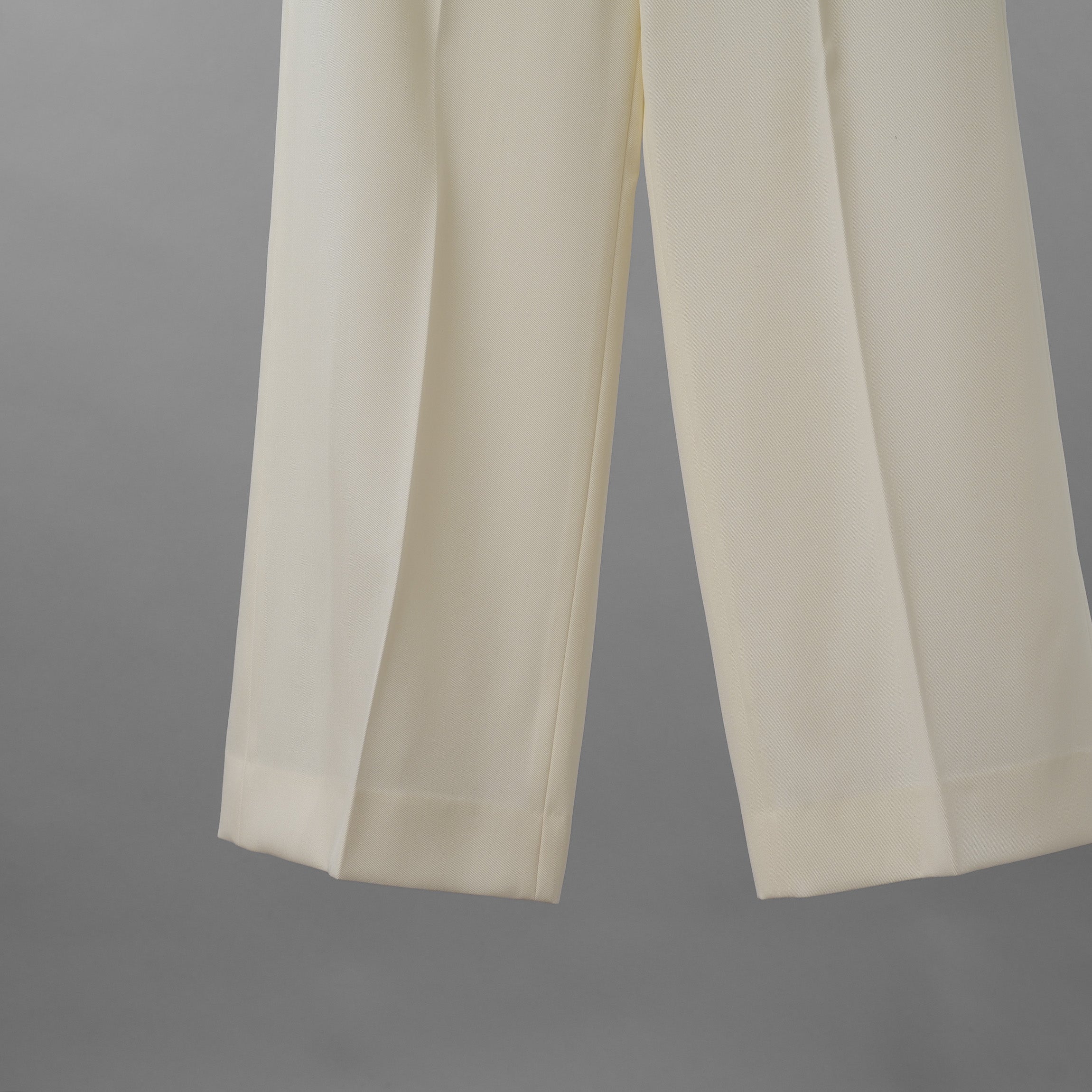 KANAKO SAKAI カナコ サカイ / 美品 24SS Wool Wide Trousers トラウザー スラックス パンツ / KS2401063 / size 36 (IVORYWHITE) レディース 352024-izm