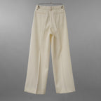 KANAKO SAKAI カナコ サカイ / 美品 24SS Wool Wide Trousers トラウザー スラックス パンツ / KS2401063 / size 36 (IVORYWHITE) レディース 352024-izm