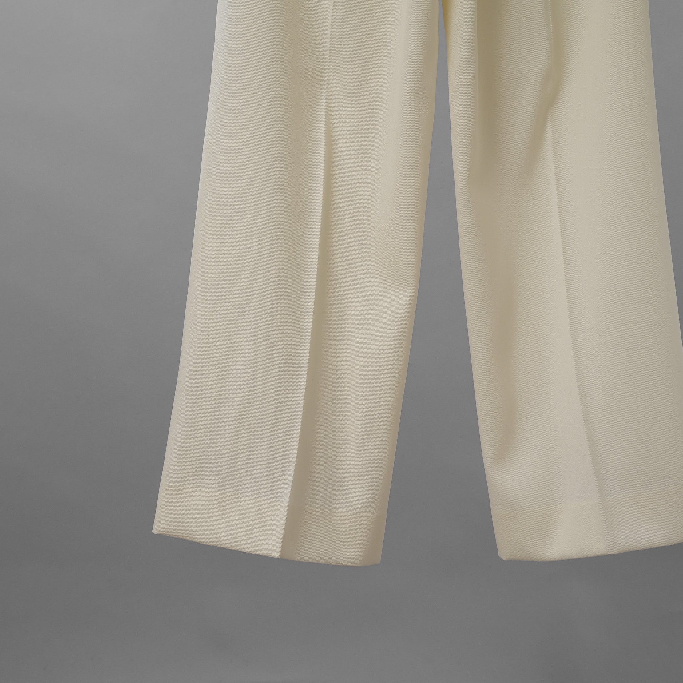 KANAKO SAKAI カナコ サカイ / 美品 24SS Wool Wide Trousers トラウザー スラックス パンツ / KS2401063 / size 36 (IVORYWHITE) レディース 352024-izm