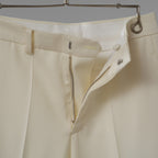 KANAKO SAKAI カナコ サカイ / 美品 24SS Wool Wide Trousers トラウザー スラックス パンツ / KS2401063 / size 36 (IVORYWHITE) レディース 352024-izm