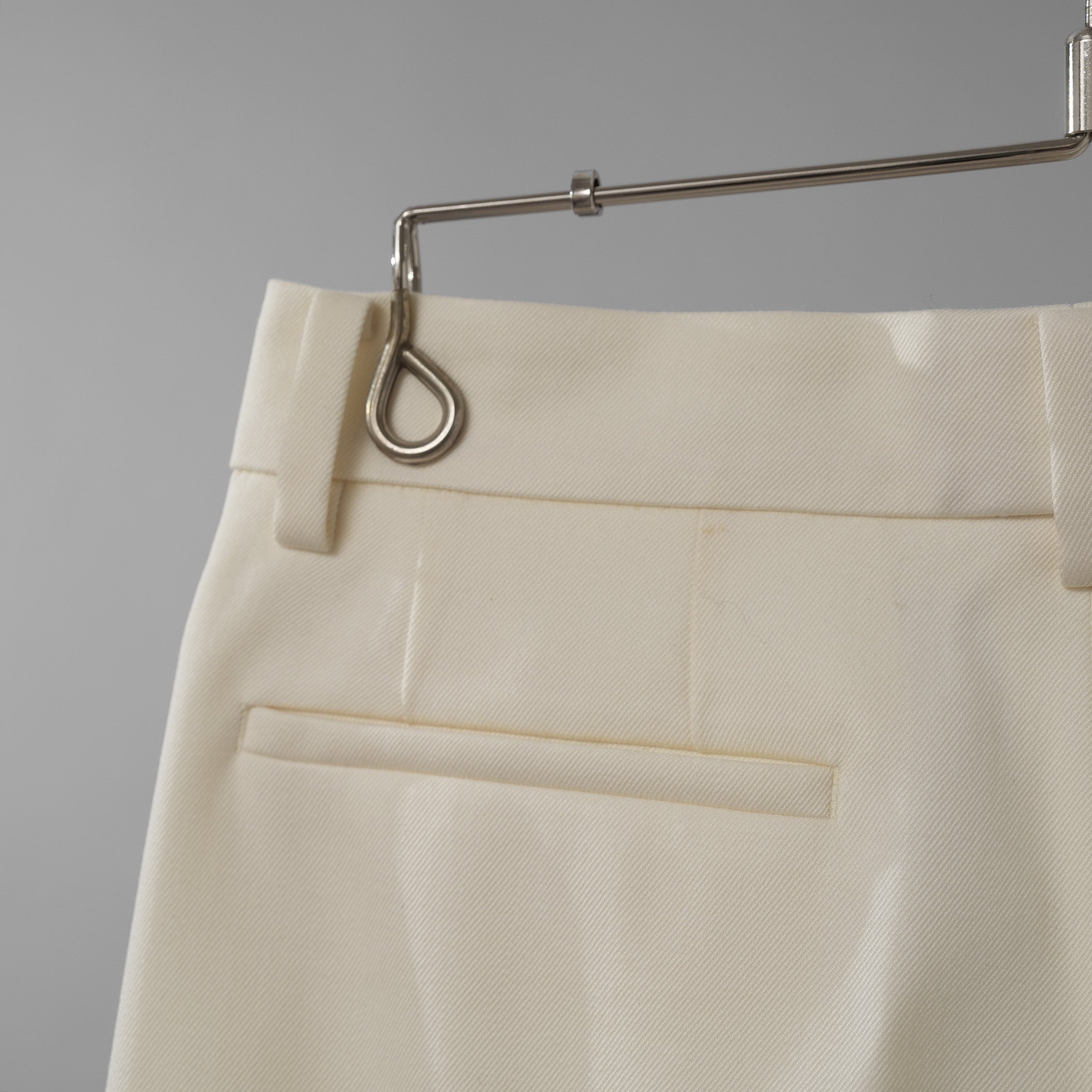 KANAKO SAKAI カナコ サカイ / 美品 24SS Wool Wide Trousers トラウザー スラックス パンツ / KS2401063 / size 36 (IVORYWHITE) レディース 352024-izm