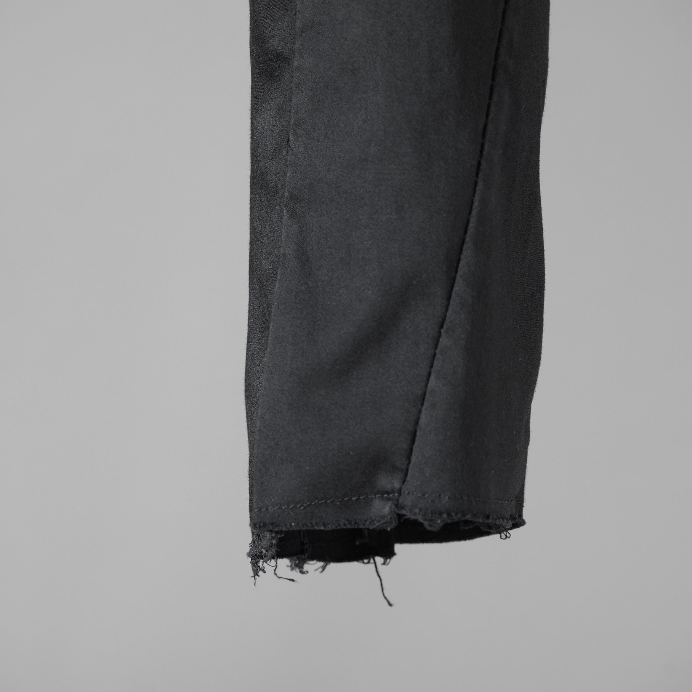 LEON EMANUEL BLANCK レオン エマニュエル ブランク / Distortion Fitted Long Pants. パンツ / DIS-M-FLP-01. / size 46 (BLACK)