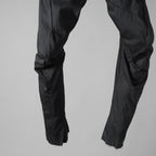 LEON EMANUEL BLANCK レオン エマニュエル ブランク / Distortion Fitted Long Pants. パンツ / DIS-M-FLP-01. / size 46 (BLACK)