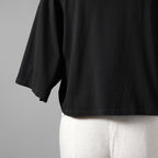 CELINE セリーヌ / 22SS 美品 エディ期 トリオンフ ロゴ クロップド Tシャツ / 2X871501F / size S (BLACK) レディース