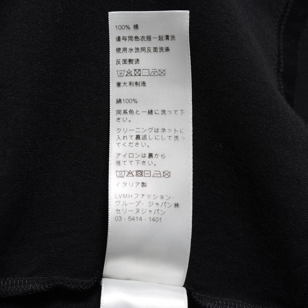CELINE セリーヌ / 22SS 美品 エディ期 トリオンフ ロゴ クロップド Tシャツ / 2X871501F / size S (BLACK) レディース