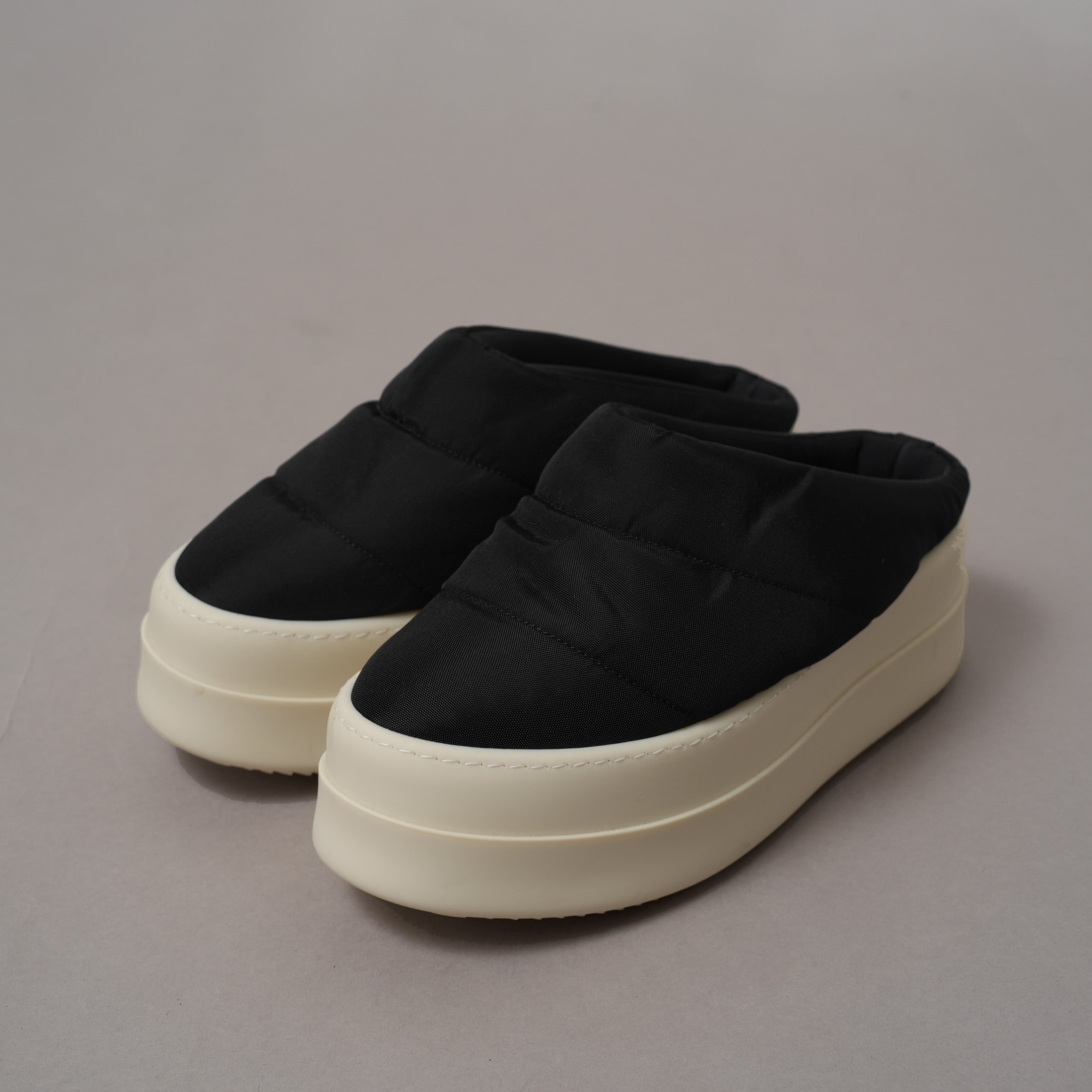 Rick Owens DRKSHDW ダークシャドウ / 美品 24AW Concordians Mega Bumper Slip On Lunar スリッポン シューズ / 76654 / size 40 (BLACK) 3520027-in-ue