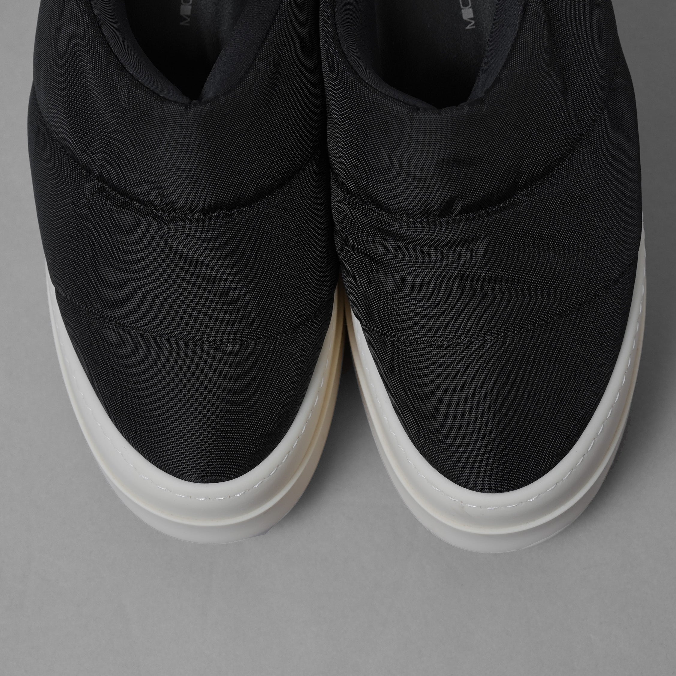 Rick Owens DRKSHDW ダークシャドウ / 美品 24AW Concordians Mega Bumper Slip On Lunar スリッポン シューズ / 76654 / size 40 (25cm) BLACK 3520027-in-ue