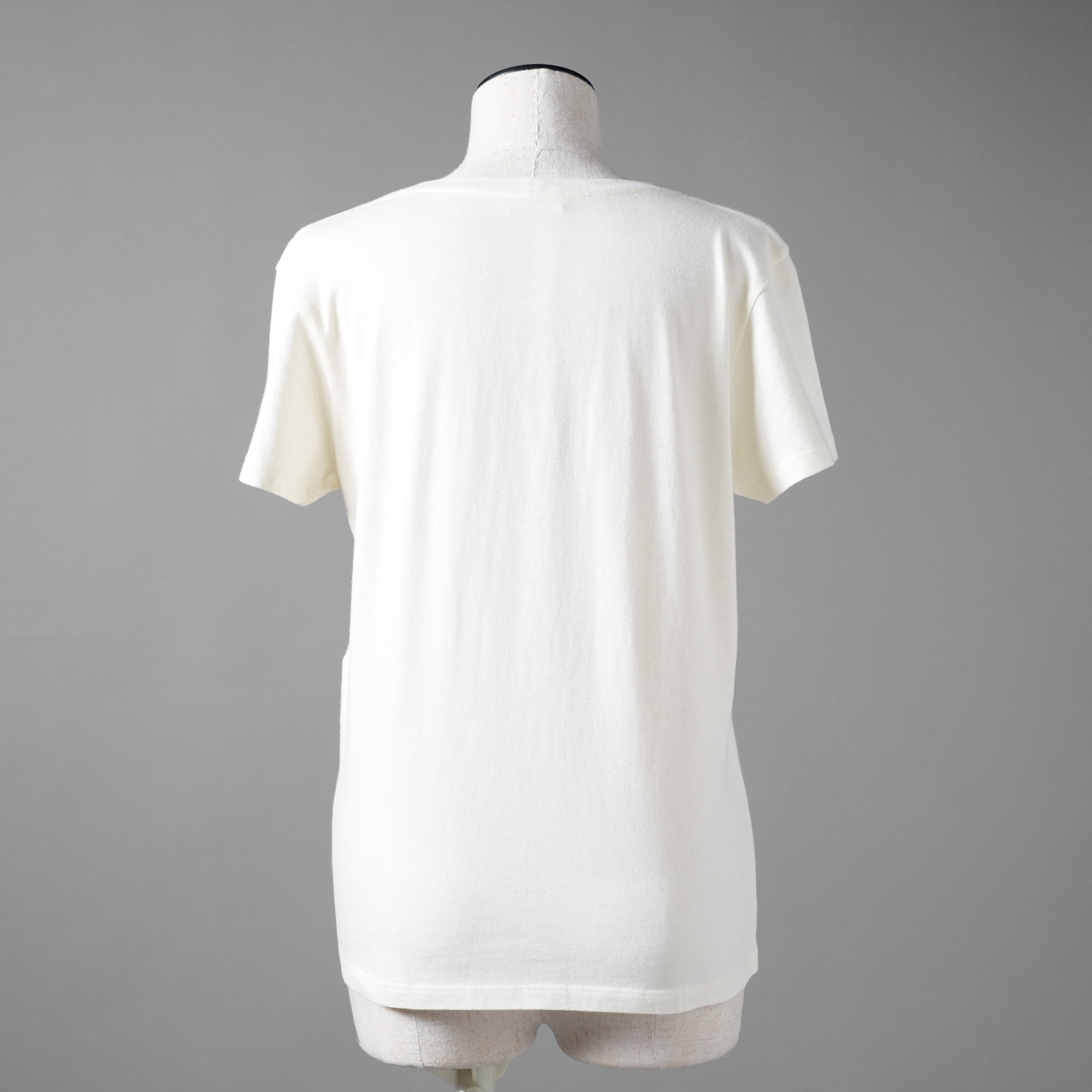 CELINE セリーヌ / 21SS 美品 アンカー 70’S クルーネック 半袖Tシャツ/  2X585114L  / size S  (IVORY) レディース