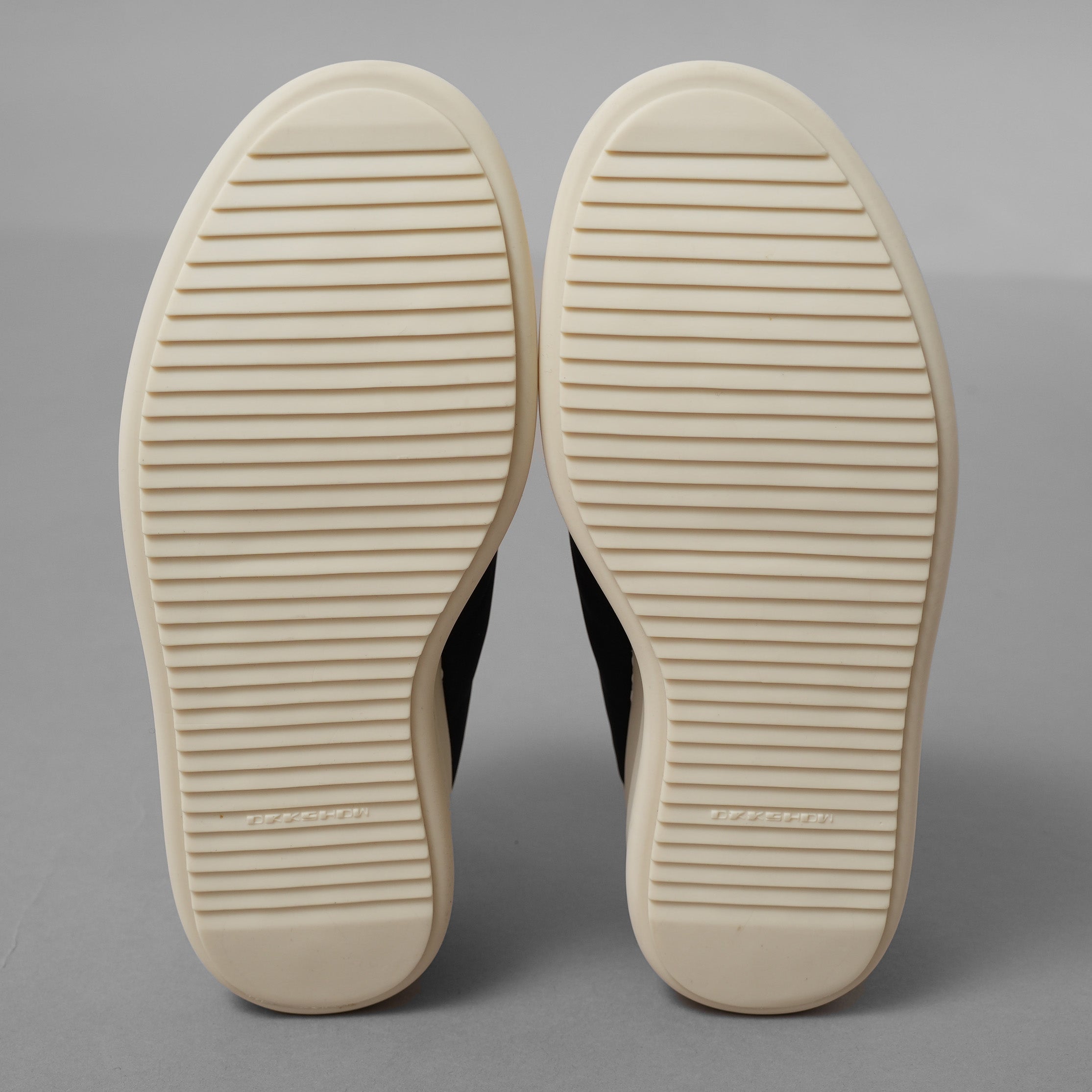 Rick Owens DRKSHDW ダークシャドウ / 美品 24AW Concordians Mega Bumper Slip On Lunar スリッポン シューズ / 76654 / size 40 (25cm) BLACK 3520027-in-ue
