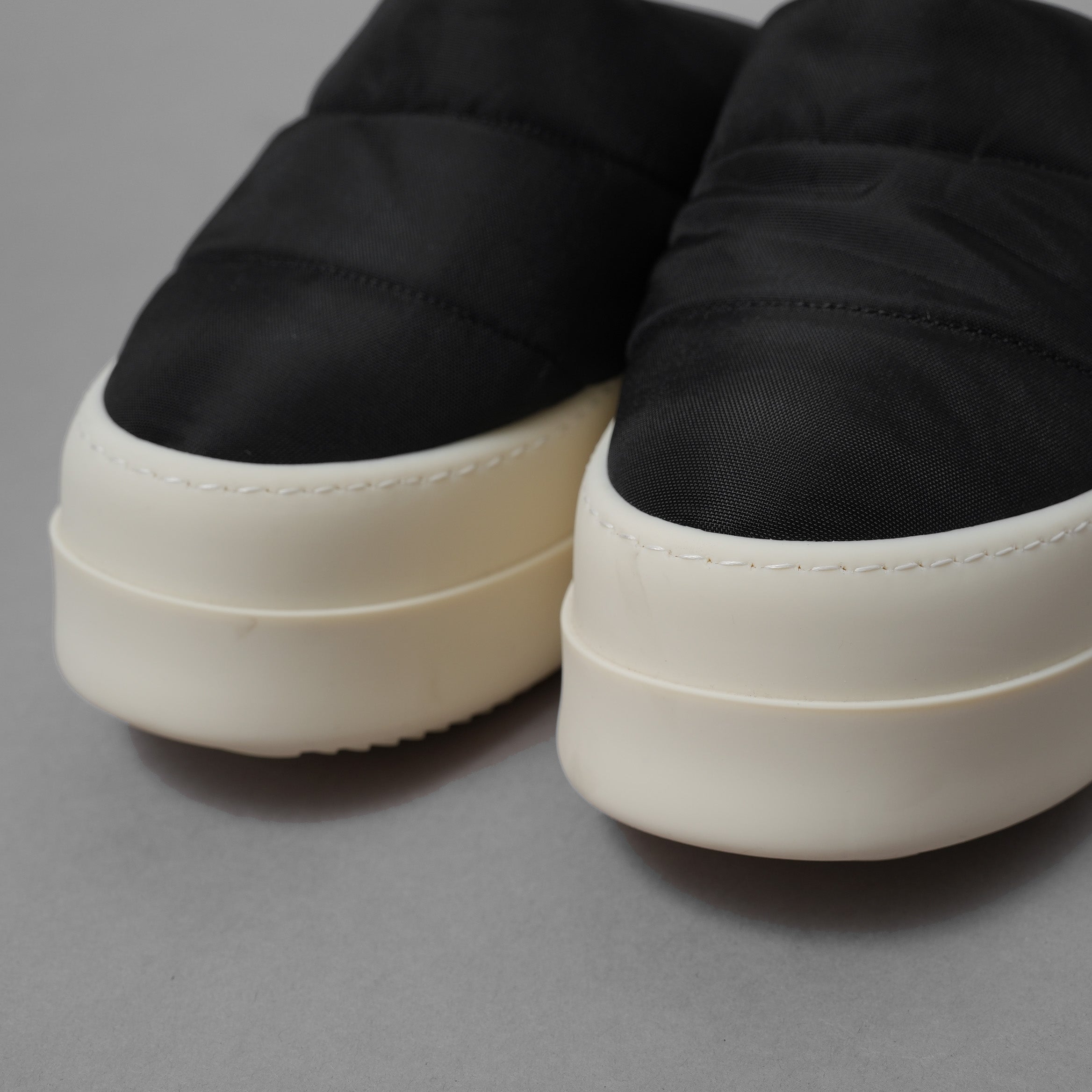 Rick Owens DRKSHDW ダークシャドウ / 美品 24AW Concordians Mega Bumper Slip On Lunar スリッポン シューズ / 76654 / size 40 (25cm) BLACK 3520027-in-ue