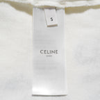 CELINE セリーヌ / 21SS 美品 アンカー 70’S クルーネック 半袖Tシャツ/  2X585114L  / size S  (IVORY) レディース