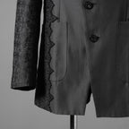 meagratia メアグラーティア / 25AW 美品 Lace jacquard JKT レース ジャガード ジャケット / 25283-01012 / size 2 (GRAY)