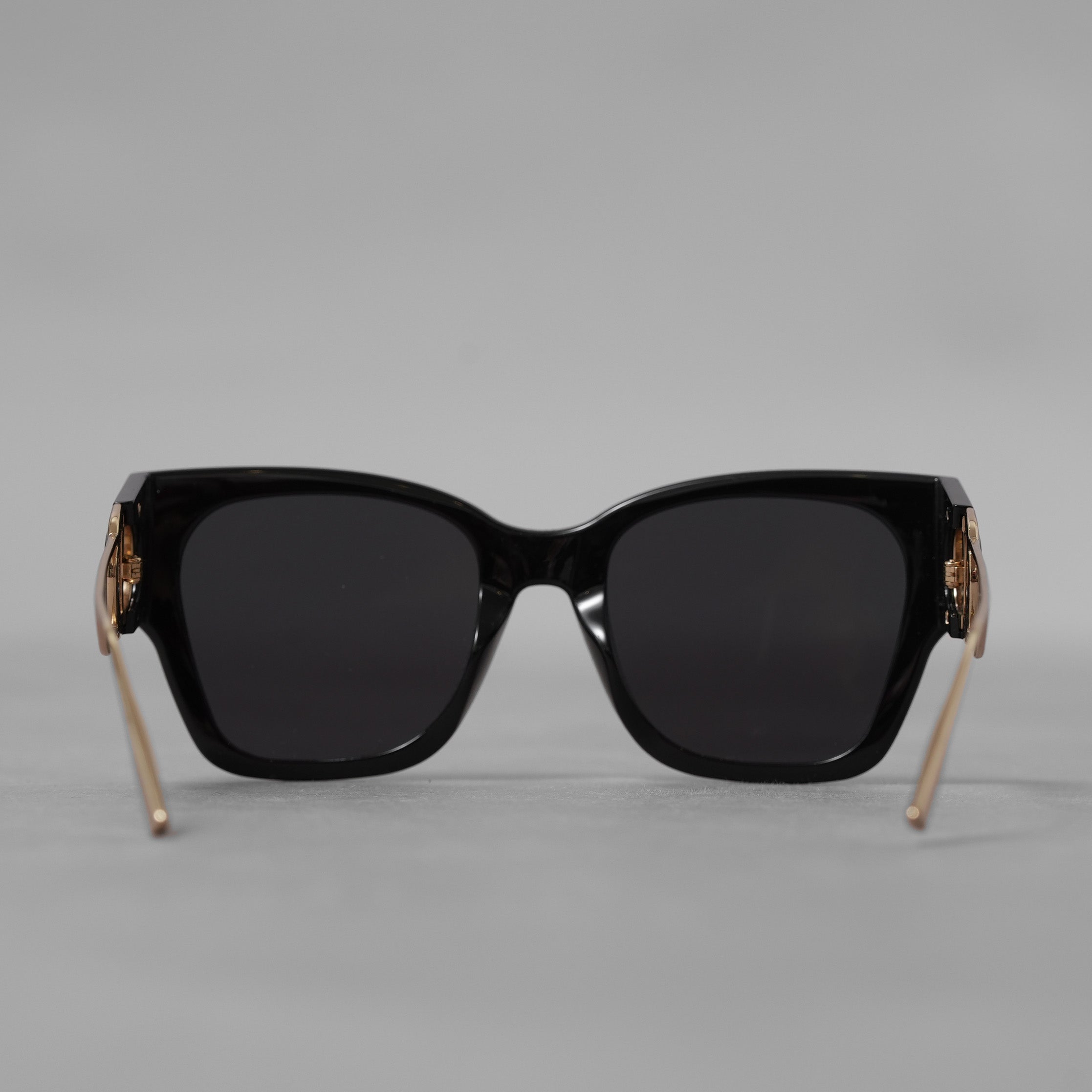 Christian Dior クリスチャンディオール / 美品 30Montaigne 30 モンテーニュ 8072K サングラス アクセサリー /  BLACK 352022-izm