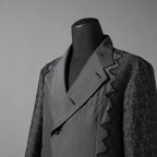 meagratia メアグラーティア / 25AW 美品 Lace jacquard JKT レース ジャガード ジャケット / 25283-01012 / size 2 (GRAY)