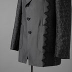 meagratia メアグラーティア / 25AW 美品 Lace jacquard JKT レース ジャガード ジャケット / 25283-01012 / size 2 (GRAY)
