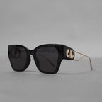 Christian Dior クリスチャンディオール / 美品 30Montaigne 30 モンテーニュ 8072K サングラス アクセサリー /  BLACK 352022-izm