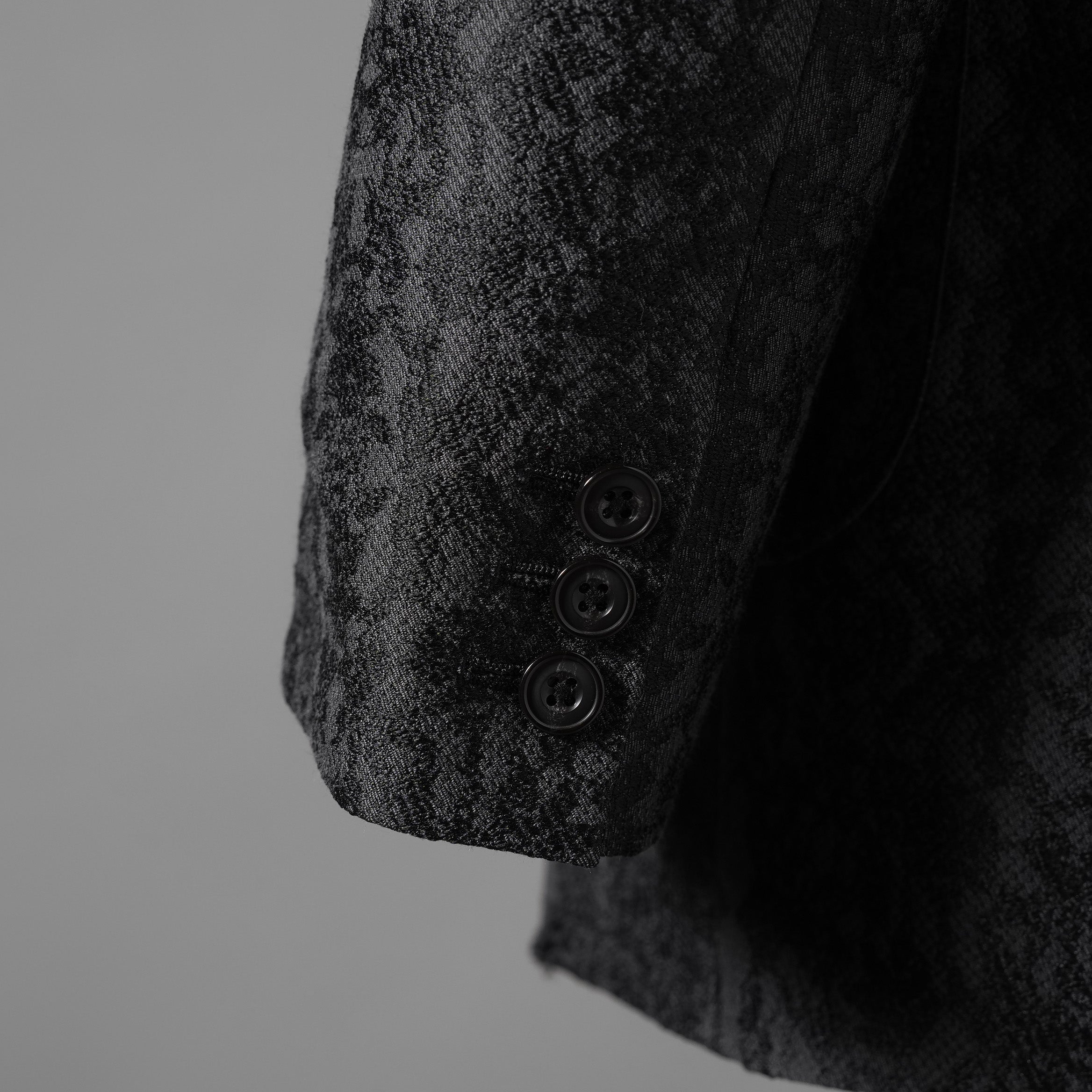 meagratia メアグラーティア / 25AW 美品 Lace jacquard JKT レース ジャガード ジャケット / 25283-01012 / size 2 (GRAY)