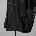 DIESEL ディーゼル / 24SS 美品 J-REG シースルージャケット / A13877-0LKAK-9XXA / size 46 (BLACK)