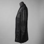 DIESEL ディーゼル / 24SS 美品 J-REG シースルージャケット / A13877-0LKAK-9XXA / size 46 (BLACK)