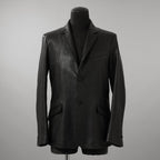 新品 ISAMU KATAYAMA BACKLASH イサムカタヤマ バックラッシュ / 23AW MARYAMイタリーキップ シュリンク / レザー テーラード ジャケット / 2010-03 / size M 123009-alm