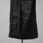 DIESEL ディーゼル / 24SS 美品 J-REG シースルージャケット / A13877-0LKAK-9XXA / size 46 (BLACK)