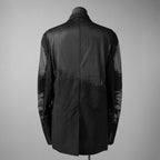 DIESEL ディーゼル / 24SS 美品 J-REG シースルージャケット / A13877-0LKAK-9XXA / size 46 (BLACK)