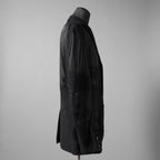 DIESEL ディーゼル / 24SS 美品 J-REG シースルージャケット / A13877-0LKAK-9XXA / size 46 (BLACK)