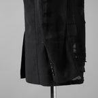 DIESEL ディーゼル / 24SS 美品 J-REG シースルージャケット / A13877-0LKAK-9XXA / size 46 (BLACK)