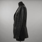 新品 ISAMU KATAYAMA BACKLASH イサムカタヤマ バックラッシュ / 23AW MARYAMイタリーキップ シュリンク / レザー テーラード ジャケット / 2010-03 / size M 123009-alm
